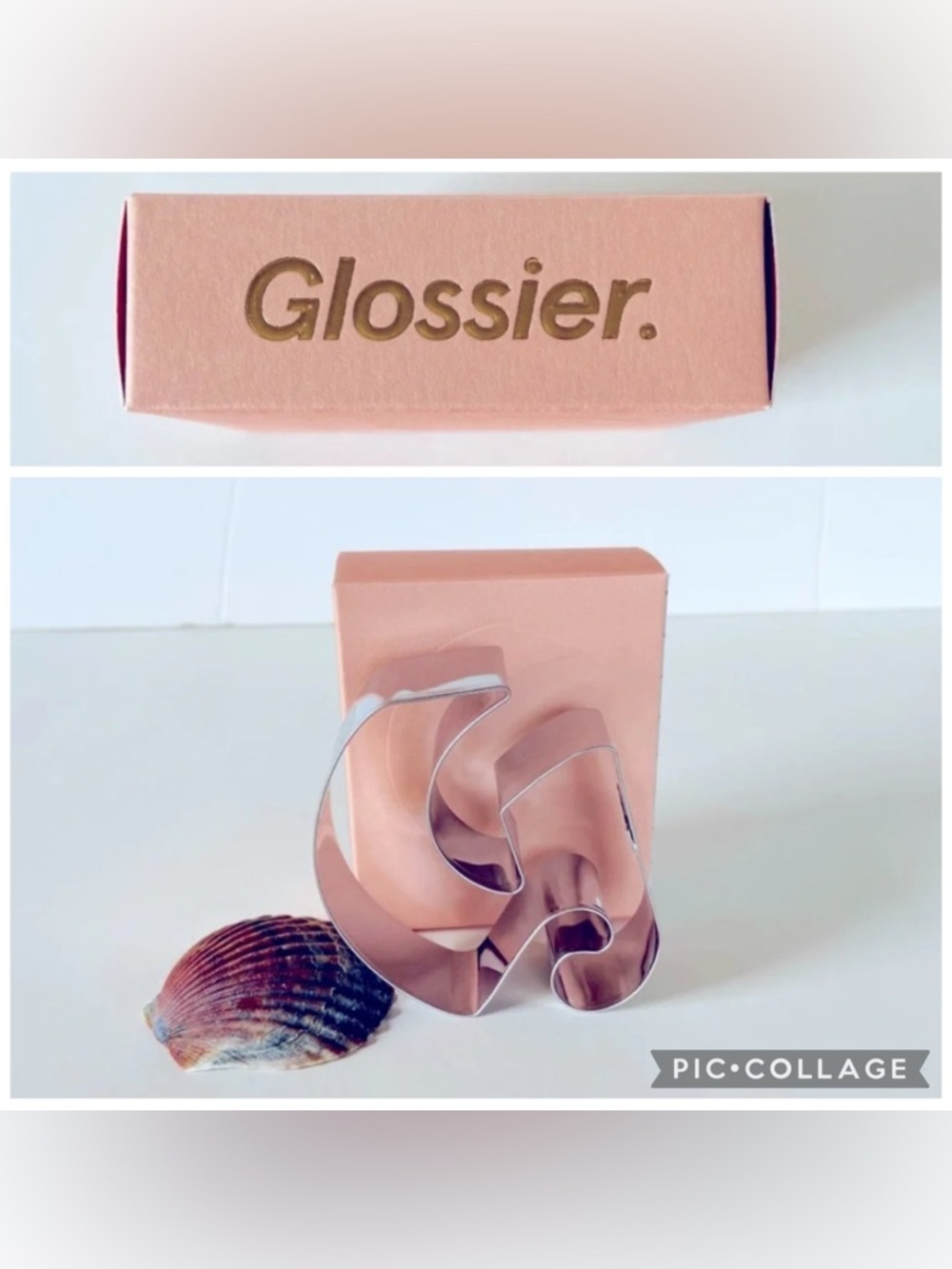 Glossier Limited Edition Signature “G” Cookie Cutter